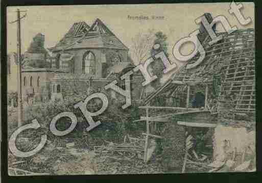 Ville de FROMELLES Carte postale ancienne