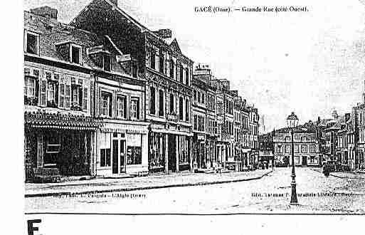 Ville de GACE Carte postale ancienne