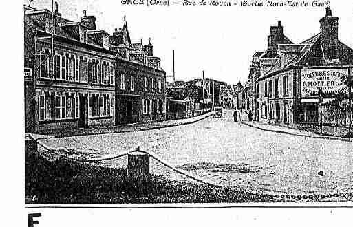Ville de GACE Carte postale ancienne Ville de GACE Carte postale ancienne