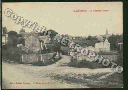 Ville de GACE Carte postale ancienne