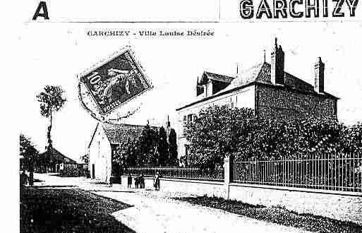 Ville de GARCHIZY Carte postale ancienne
