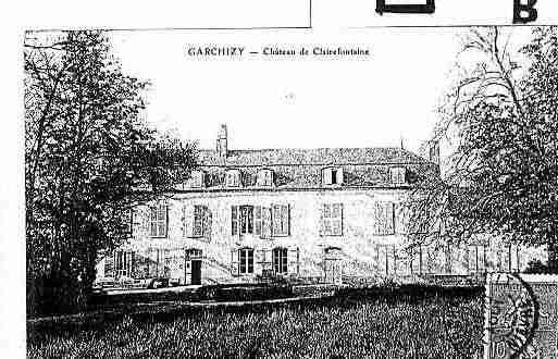 Ville de GARCHIZY Carte postale ancienne