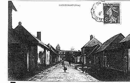 Ville de GAUDECHART Carte postale ancienne