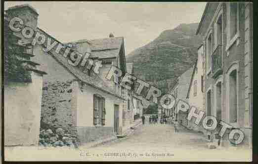 Ville de GEDRE Carte postale ancienne