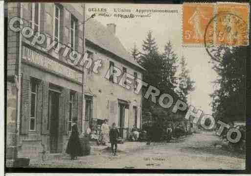 Ville de GELLES Carte postale ancienne