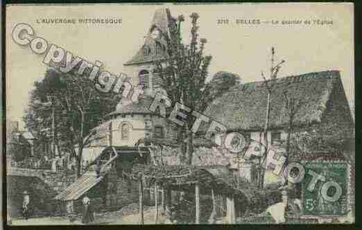 Ville de GELLES Carte postale ancienne