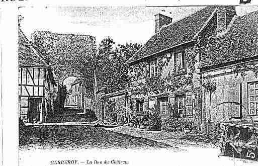 Ville de GERBEROY Carte postale ancienne