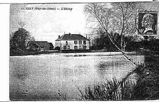 Ville de GIAT Carte postale ancienne