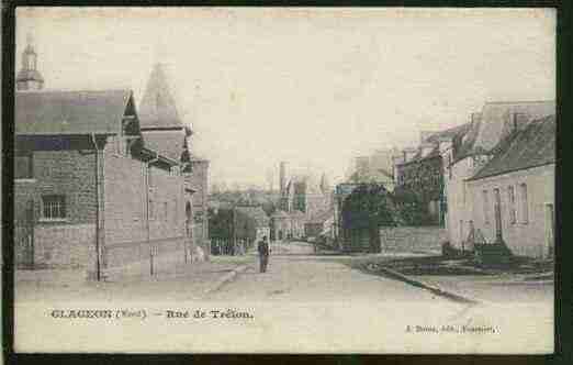 Ville de GLAGEON Carte postale ancienne