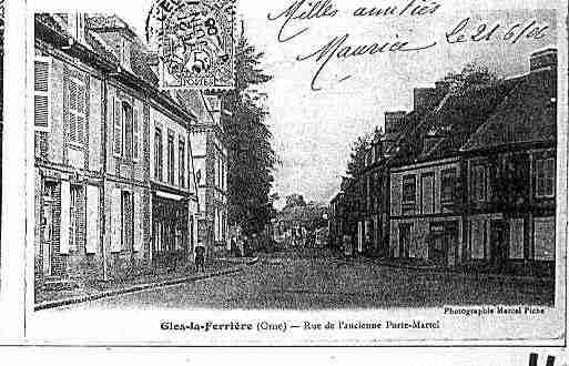 Ville de GLOSLAFERRIERE Carte postale ancienne