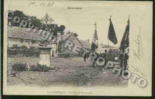 Ville de GODIVELLE(LA) Carte postale ancienne