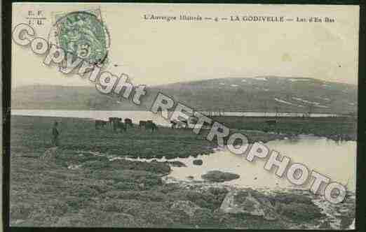 Ville de GODIVELLE(LA) Carte postale ancienne