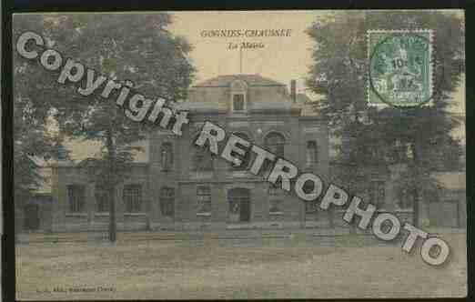 Ville de GOGNIESCHAUSSEE Carte postale ancienne Ville de GOGNIESCHAUSSEE Carte postale ancienne