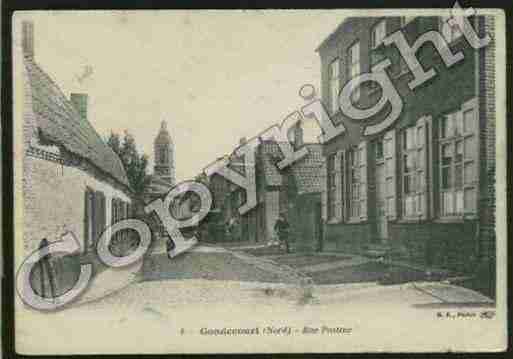 Ville de GONDECOURT Carte postale ancienne