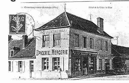 Ville de GOURNAYSURARONDE Carte postale ancienne