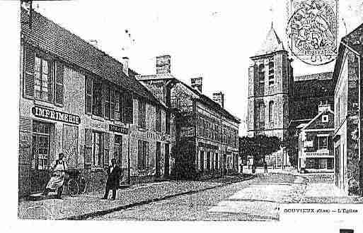 Ville de GOUVIEUX Carte postale ancienne