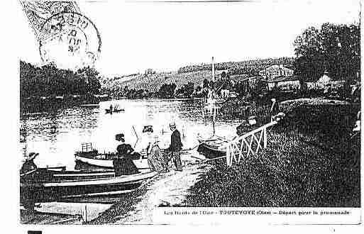 Ville de GOUVIEUX Carte postale ancienne