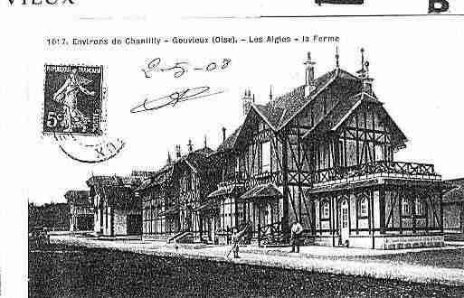 Ville de GOUVIEUX Carte postale ancienne