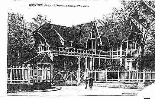 Ville de GOUVIEUX Carte postale ancienne