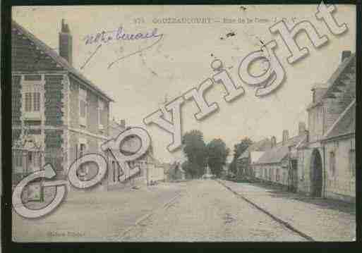 Ville de GOUZEAUCOURT Carte postale ancienne