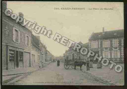 Ville de GRANDFRESNOY Carte postale ancienne