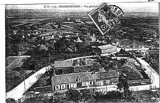 Ville de GRANDFRESNOY Carte postale ancienne