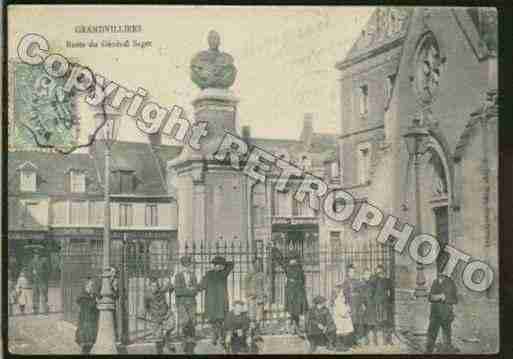 Ville de GRANDVILLIERS Carte postale ancienne