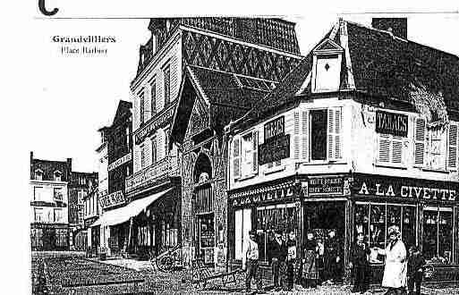 Ville de GRANDVILLIERS Carte postale ancienne