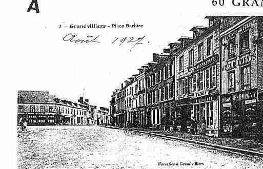 Ville de GRANDVILLIERS Carte postale ancienne