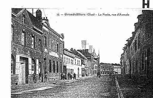 Ville de GRANDVILLIERS Carte postale ancienne