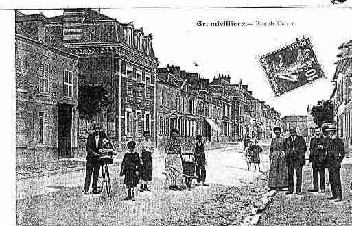 Ville de GRANDVILLIERS Carte postale ancienne