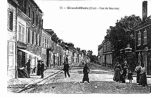 Ville de GRANDVILLIERS Carte postale ancienne