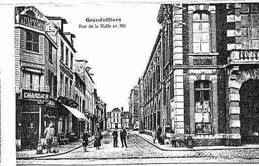 Ville de GRANDVILLIERS Carte postale ancienne