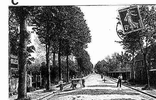 Ville de GRANDVILLIERS Carte postale ancienne