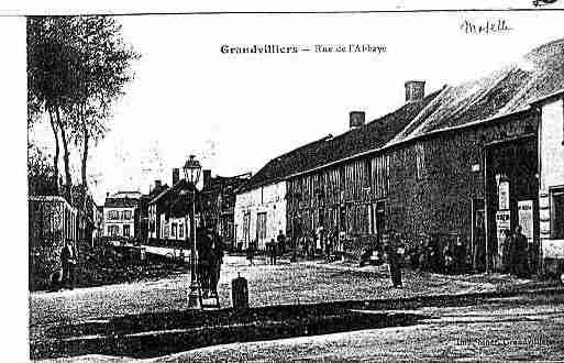 Ville de GRANDVILLIERS Carte postale ancienne