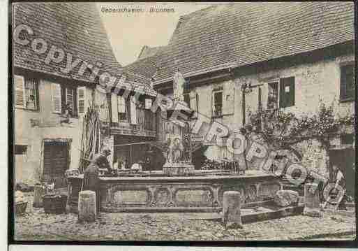 Ville de GUEBERSCHWIHR Carte postale ancienne