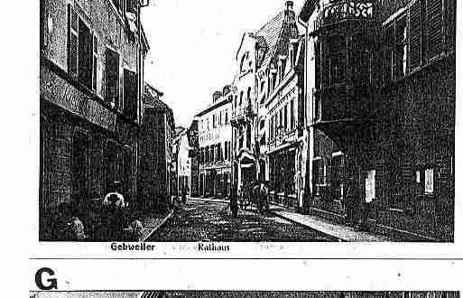 Ville de GUEBWILLER Carte postale ancienne