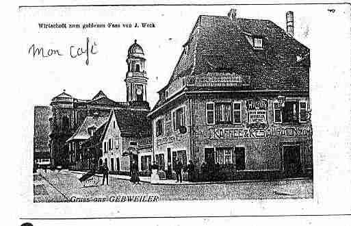 Ville de GUEBWILLER Carte postale ancienne