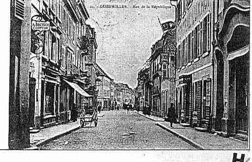 Ville de GUEBWILLER Carte postale ancienne