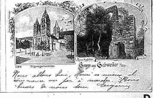 Ville de GUEBWILLER Carte postale ancienne