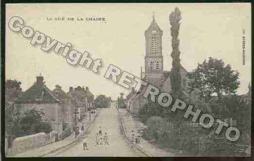 Ville de GUEDELACHAINE(LE) Carte postale ancienne