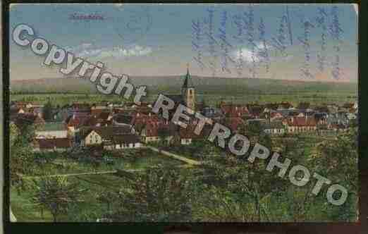 Ville de HABSHEIM Carte postale ancienne