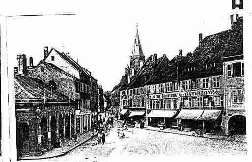 Ville de HAGUENAU Carte postale ancienne