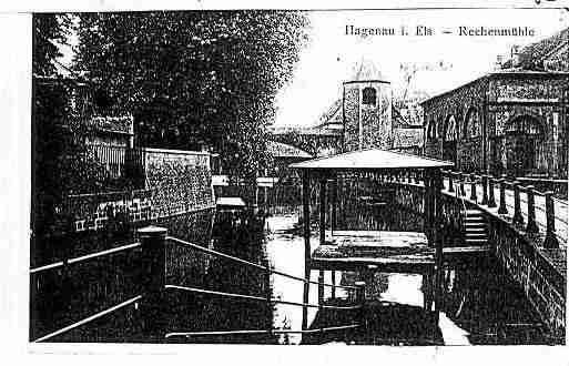 Ville de HAGUENAU Carte postale ancienne