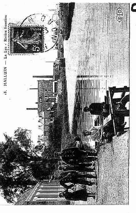 Ville de HALLUIN Carte postale ancienne Ville de HALLUIN Carte postale ancienne
