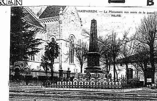 Ville de HASPARREN Carte postale ancienne