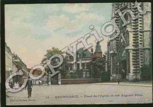 Ville de HAUBOURDIN Carte postale ancienne