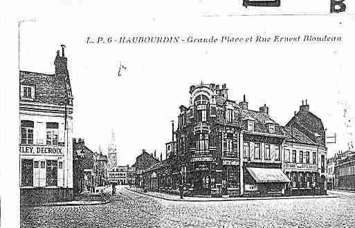 Ville de HAUBOURDIN Carte postale ancienne