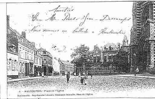 Ville de HAUBOURDIN Carte postale ancienne