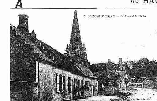 Ville de HAUTEFONTAINE Carte postale ancienne